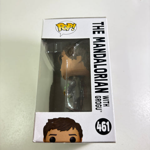The Mandalorian with Grogu - Star Wars Funko Pop 461 Vinyl Figure