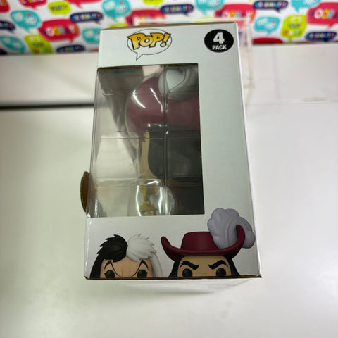 Maleficent/Evil Queen/Cruella De Vil/Captain Hook Disney Funko Pop Vinyl Figures (36.8 Cm L × 9.5 Cm W × 15.9 Cm H)