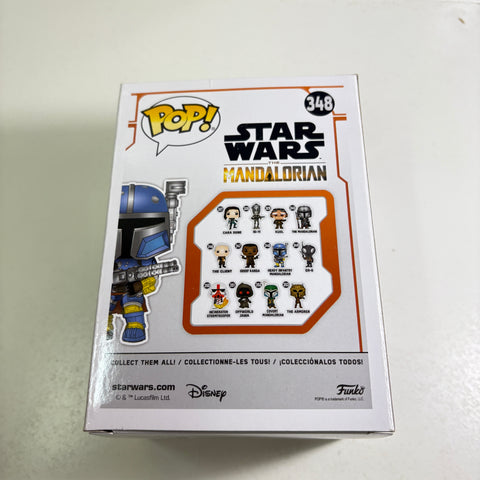 BOX FLAW VIEW PHOTOS Heavy Infantry Mandalorian - Star Wars Funko Pop 348 Vinyl Figure