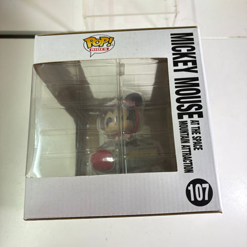 Mickey Mouse at The Space Mountain Attraction - Disney Funko Pop 107 Vinyl Figure (33.0 Cm L × 12.1 Cm W × 20.3 Cm H)