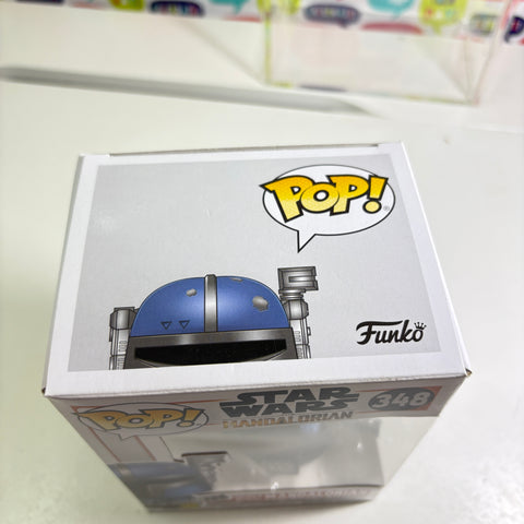 BOX FLAW VIEW PHOTOS Heavy Infantry Mandalorian - Star Wars Funko Pop 348 Vinyl Figure