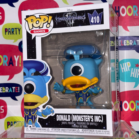 Donald (Monster's Inc) - Kingdom Hearts Disney Funko Pop 410 Vinyl Figure (11.4 Cm L × 8.9 Cm W × 15.9 Cm H)