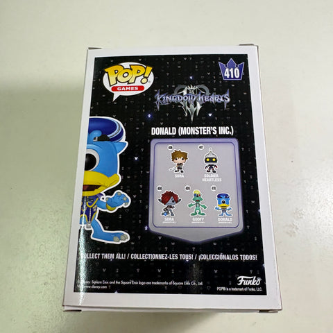 Donald (Monster's Inc) - Kingdom Hearts Disney Funko Pop 410 Vinyl Figure (11.4 Cm L × 8.9 Cm W × 15.9 Cm H)