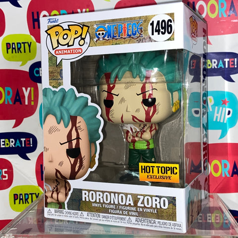 One Piece - Zoro (Nothing Happened) Funko Pop 1496 Hot Topic Exclusive