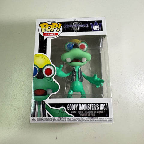 Goofy (Monster's Inc) - Kingdom Hearts Disney Funko Pop 409 Vinyl Figure (11.4 Cm L × 8.9 Cm W × 15.9 Cm H)