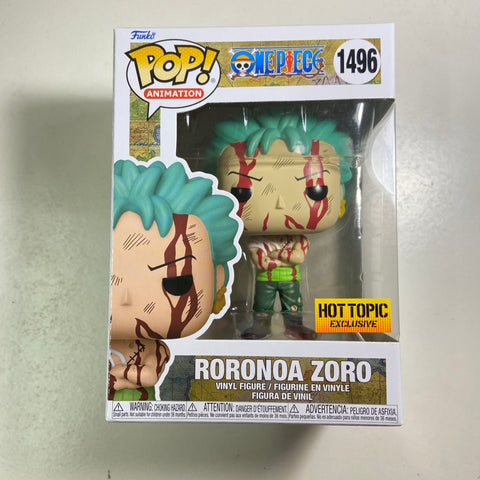 One Piece - Zoro (Nothing Happened) Funko Pop 1496 Hot Topic Exclusive