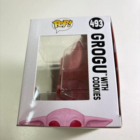 Grogu with Cookies (Valentine's Day) - Star Wars Funko Pop 493 Vinyl Figure