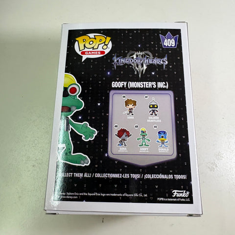 Goofy (Monster's Inc) - Kingdom Hearts Disney Funko Pop 409 Vinyl Figure (11.4 Cm L × 8.9 Cm W × 15.9 Cm H)