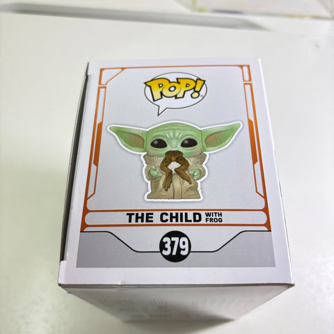 Grogu/The Child with Frog - Star Wars Funko Pop 379 Vinyl Figure