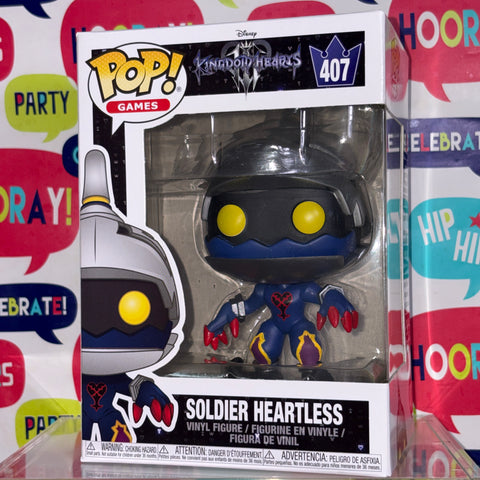 Soldier Heartless - Kingdom Hearts Disney Funko Pop 407 Vinyl Figure (11.4 Cm L × 8.9 Cm W × 15.9 Cm H)