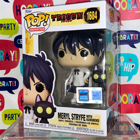 Trigun - Meryl Stryfe with Kuroneko Funko Pop 1684 NYCC