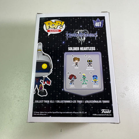 Soldier Heartless - Kingdom Hearts Disney Funko Pop 407 Vinyl Figure (11.4 Cm L × 8.9 Cm W × 15.9 Cm H)