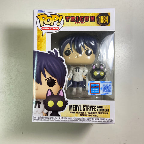 Trigun - Meryl Stryfe with Kuroneko Funko Pop 1684 NYCC