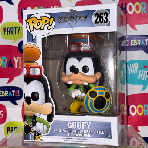 Goofy - Kingdom Hearts Disney Funko Pop 263 Vinyl Figure (11.4 Cm L × 8.9 Cm W × 15.9 Cm H)