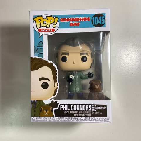 Groundhog Day - Phil Connors with Punxsutawney Phil Funko Pop 1045