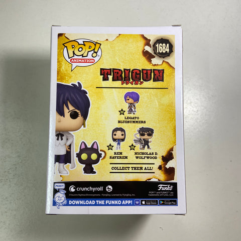 Trigun - Meryl Stryfe with Kuroneko Funko Pop 1684 NYCC