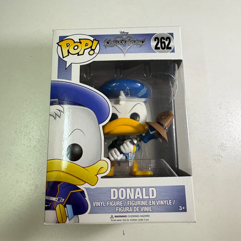 Donald - Kingdom Hearts Disney Funko Pop 262 Vinyl Figure (11.4 Cm L × 8.9 Cm W × 15.9 Cm H)