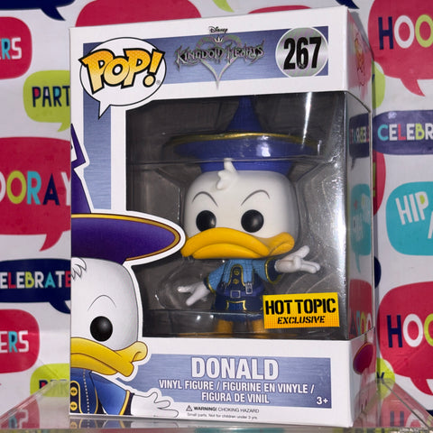 Donald EXCLUSIVE - Kingdom Hearts Disney Funko Pop 267 Vinyl Figure (11.4 Cm L × 8.9 Cm W × 15.9 Cm H)