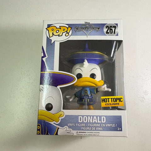 Donald EXCLUSIVE - Kingdom Hearts Disney Funko Pop 267 Vinyl Figure (11.4 Cm L × 8.9 Cm W × 15.9 Cm H)
