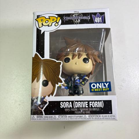 BOX FLAWS VIEW PHOTOS Sora (Drive Form) - Kingdom Hearts Disney Funko Pop 491 Vinyl Figure (11.4 Cm L × 8.9 Cm W × 15.9 Cm H)