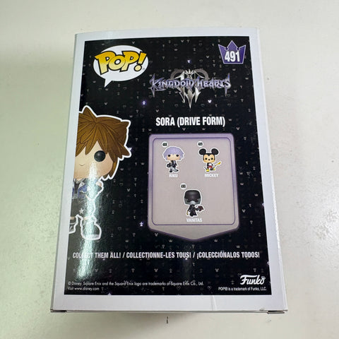 BOX FLAWS VIEW PHOTOS Sora (Drive Form) - Kingdom Hearts Disney Funko Pop 491 Vinyl Figure (11.4 Cm L × 8.9 Cm W × 15.9 Cm H)