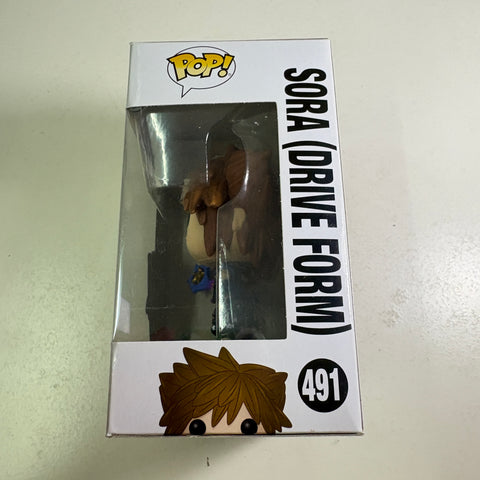 BOX FLAWS VIEW PHOTOS Sora (Drive Form) - Kingdom Hearts Disney Funko Pop 491 Vinyl Figure (11.4 Cm L × 8.9 Cm W × 15.9 Cm H)