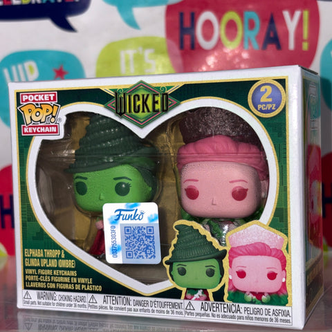 Elphaba Thropp & Glinda Upland - Wicked Funko Pop 2-Pack Pocket Pop