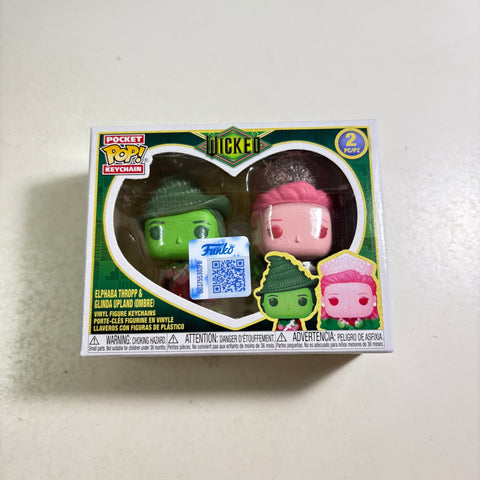 Elphaba Thropp & Glinda Upland - Wicked Funko Pop 2-Pack Pocket Pop