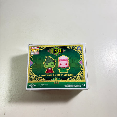 Elphaba Thropp & Glinda Upland - Wicked Funko Pop 2-Pack Pocket Pop