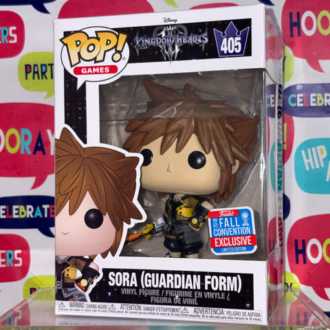 Sora (Guardian Form) - Kingdom Hearts Disney Funko Pop 405 Vinyl Figure (11.4 Cm L × 8.9 Cm W × 15.9 Cm H)