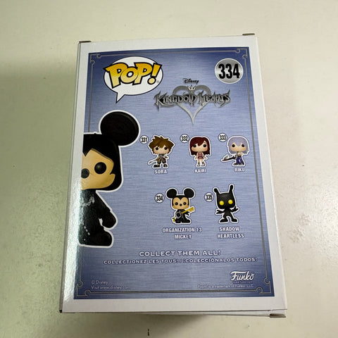 Organization 13 Mickey - Kingdom Hearts Disney Funko Pop 334 Vinyl Figure (11.4 Cm L × 8.9 Cm W × 15.9 Cm H)