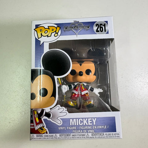 Mickey - Kingdom Hearts Disney Funko Pop 261 Vinyl Figure (11.4 Cm L × 8.9 Cm W × 15.9 Cm H)