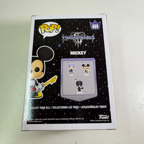Mickey - Kingdom Hearts Disney Funko Pop 489 Vinyl Figure (11.4 Cm L × 8.9 Cm W × 15.9 Cm H)