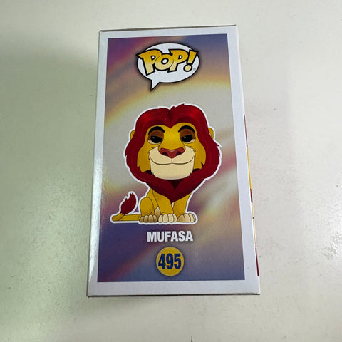 Mufasa - Lion King Disney Funko Pop 495 Vinyl Figure (11.4 Cm L × 8.9 Cm W × 15.9 Cm H)