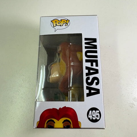 Mufasa - Lion King Disney Funko Pop 495 Vinyl Figure (11.4 Cm L × 8.9 Cm W × 15.9 Cm H)