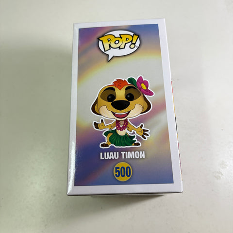 Luau Timon - Lion King Disney Funko Pop 500 Vinyl Figure (11.4 Cm L × 8.9 Cm W × 15.9 Cm H)