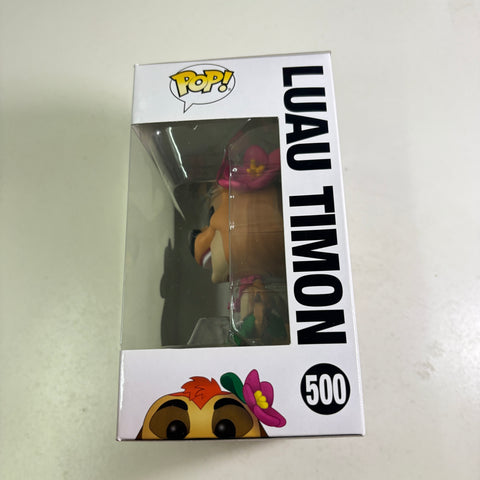 Luau Timon - Lion King Disney Funko Pop 500 Vinyl Figure (11.4 Cm L × 8.9 Cm W × 15.9 Cm H)