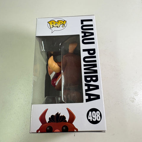 Luau Pumbaa - Lion King Disney Funko Pop 498 Vinyl Figure (11.4 Cm L × 8.9 Cm W × 15.9 Cm H)