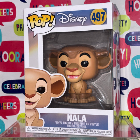 BOX FLAWS VIEW PHOTOS Nala - Lion King Disney Funko Pop 497 Vinyl Figure (11.4 Cm L × 8.9 Cm W × 15.9 Cm H)