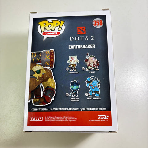 DOTA 2 - Earthshaker Funko Pop 358 Gamestop Exclusive