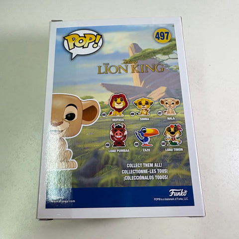 BOX FLAWS VIEW PHOTOS Nala - Lion King Disney Funko Pop 497 Vinyl Figure (11.4 Cm L × 8.9 Cm W × 15.9 Cm H)