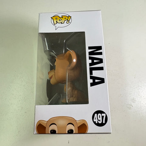 BOX FLAWS VIEW PHOTOS Nala - Lion King Disney Funko Pop 497 Vinyl Figure (11.4 Cm L × 8.9 Cm W × 15.9 Cm H)