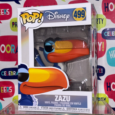 Zazu - Lion King Disney Funko Pop 499 Vinyl Figure (11.4 Cm L × 8.9 Cm W × 15.9 Cm H)
