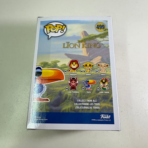 Zazu - Lion King Disney Funko Pop 499 Vinyl Figure (11.4 Cm L × 8.9 Cm W × 15.9 Cm H)