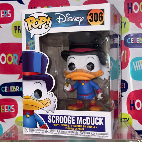 Scrooge McDuck - Ducktales Disney Funko Pop 306 Vinyl Figure (11.4 Cm L × 8.9 Cm W × 15.9 Cm H)