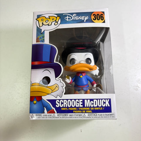 Scrooge McDuck - Ducktales Disney Funko Pop 306 Vinyl Figure (11.4 Cm L × 8.9 Cm W × 15.9 Cm H)