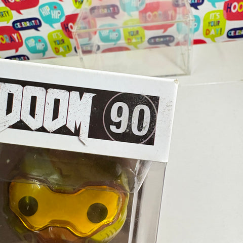 Doom - Doom Marine (GOLD Variant) Funko Pop 90 Gamestop Exclusive