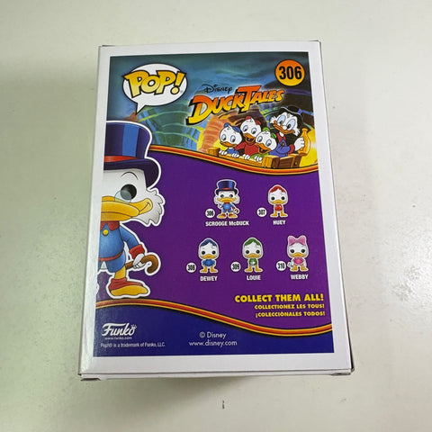Scrooge McDuck - Ducktales Disney Funko Pop 306 Vinyl Figure (11.4 Cm L × 8.9 Cm W × 15.9 Cm H)