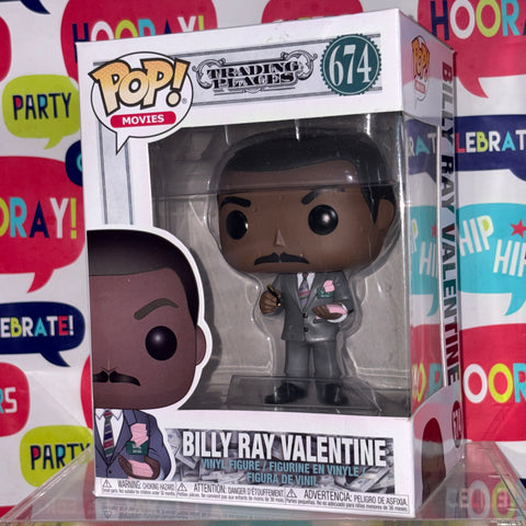 SUNFADED BOX VIEW PHOTOS Billy Ray Valentine - Trading Places  Funko Pop Vinyl Figure 674 Collectible