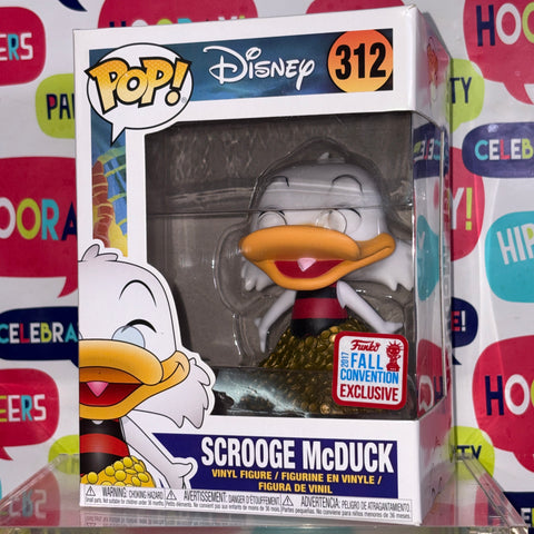 Scrooge McDuck - Ducktales Disney Funko Pop 312 Vinyl Figure (11.4 Cm L × 8.9 Cm W × 15.9 Cm H)